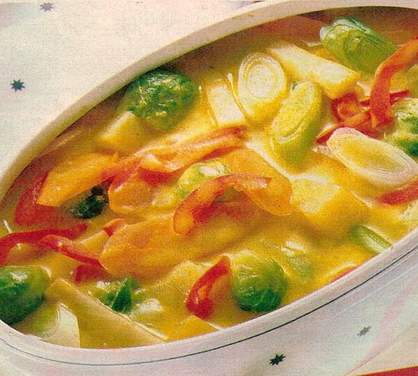 Картофельный суп по-азиатски