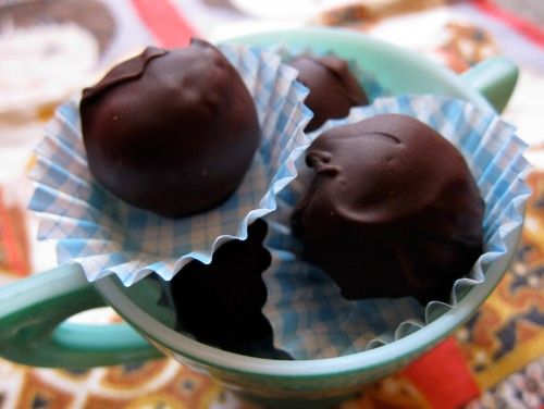 Миндально-кокосовые шоколадные конфеты