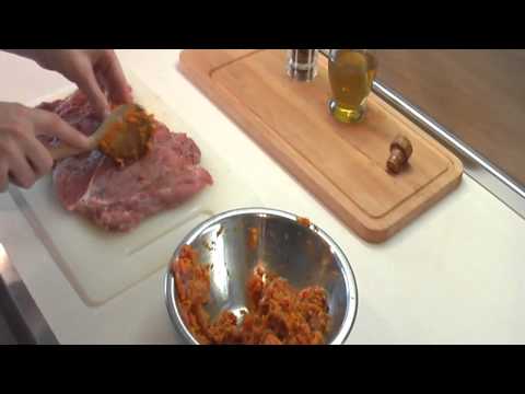 Рулет мясной с морковью видео рецепт.mp4