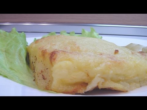 Треска с картофельным пюре видео рецепт