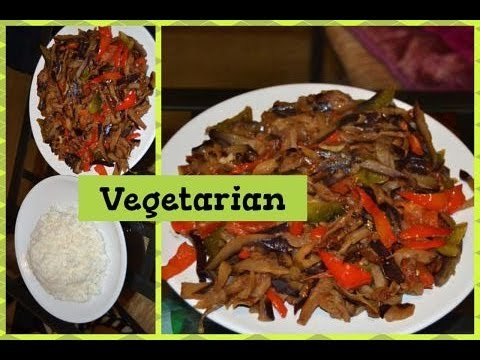 Вегетарианский рецепт. Баклажаны по корейски