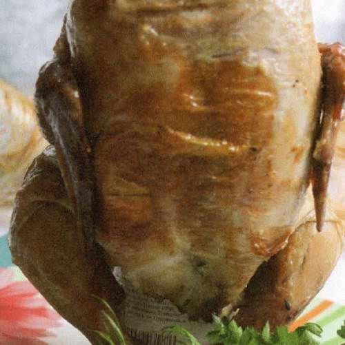 Курица с травами запеченная в духовке