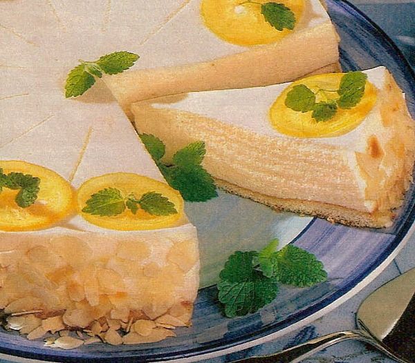 Лимонный торт-суфле