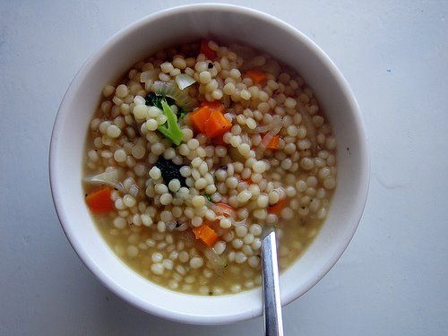 Овощной суп с кус-кусом