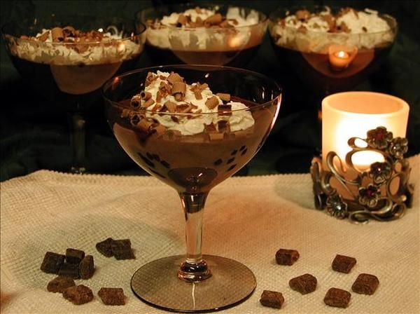 Шоколадно-ромовый десерт
