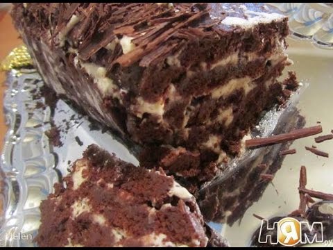 Brazo de Gitano Шоколадный десерт  Пошаговый рецепт с фото