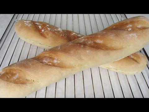 Французский багет рецепт в духовке Французский хлеб Рецепт хлеба Французские рецепты Простые рецепты