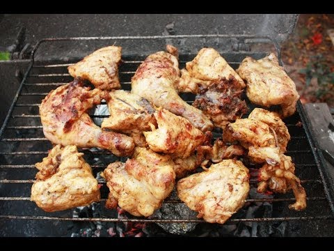 Курица гриль рецепт приготовления Курица карри на барбекю Курка гриль Кури гриль барбекю в Греции