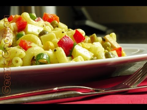 Нудельсалат - Салат из макаронных изделий - видео рецепт от GermaCook