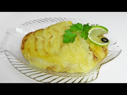 Рыбный пирог с лососем видео рецепт