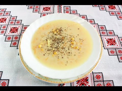 Сырный суп с курицей вкуснейший рецепт Как приготовить сырный суп Сирний суп рецепт з куркою