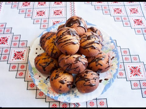 Тесто для пончиков Как сделать пончики дрожжевые Рецепт пончиков Пампухи рецепт з начинкою пампушки