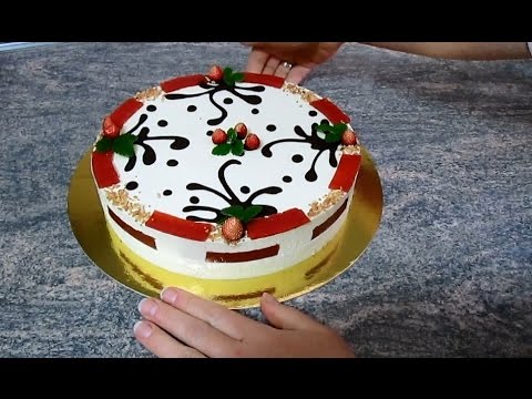 Торт творожный с медом 'Хорошее настроение' рецепт от Руты