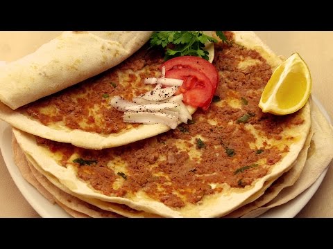 Турецкая пицца ( Лахмаджун ) рецепт
