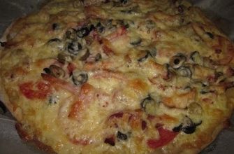 Рецепт- Тесто для пиццы (быстрого приготовления )