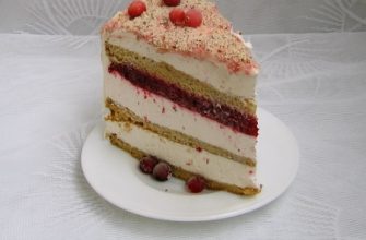 Торт "Рубиновая жемчужина" на 8 марта