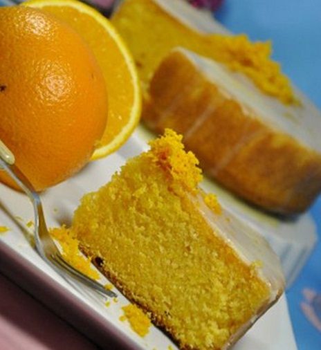Сицилийский апельсиновый кекс