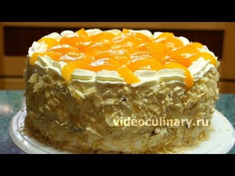 Рецепт - Бисквитный торт Абрикос от 